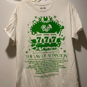 Green 777 Angel Numbers Tee